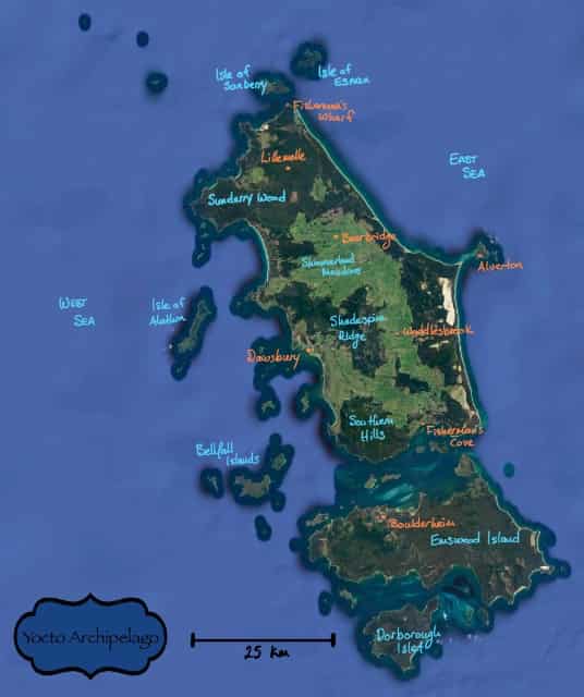 Yocto Archipelago Map